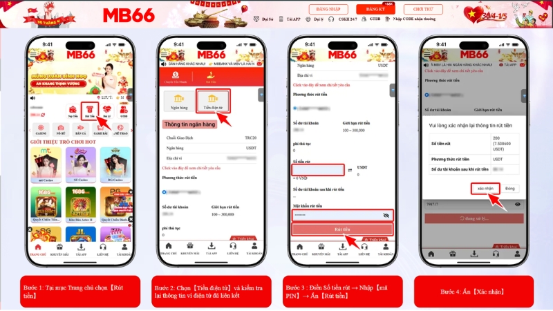 Rút Tiền MB66 Nhanh 2026 – Hướng Dẫn Chi Tiết